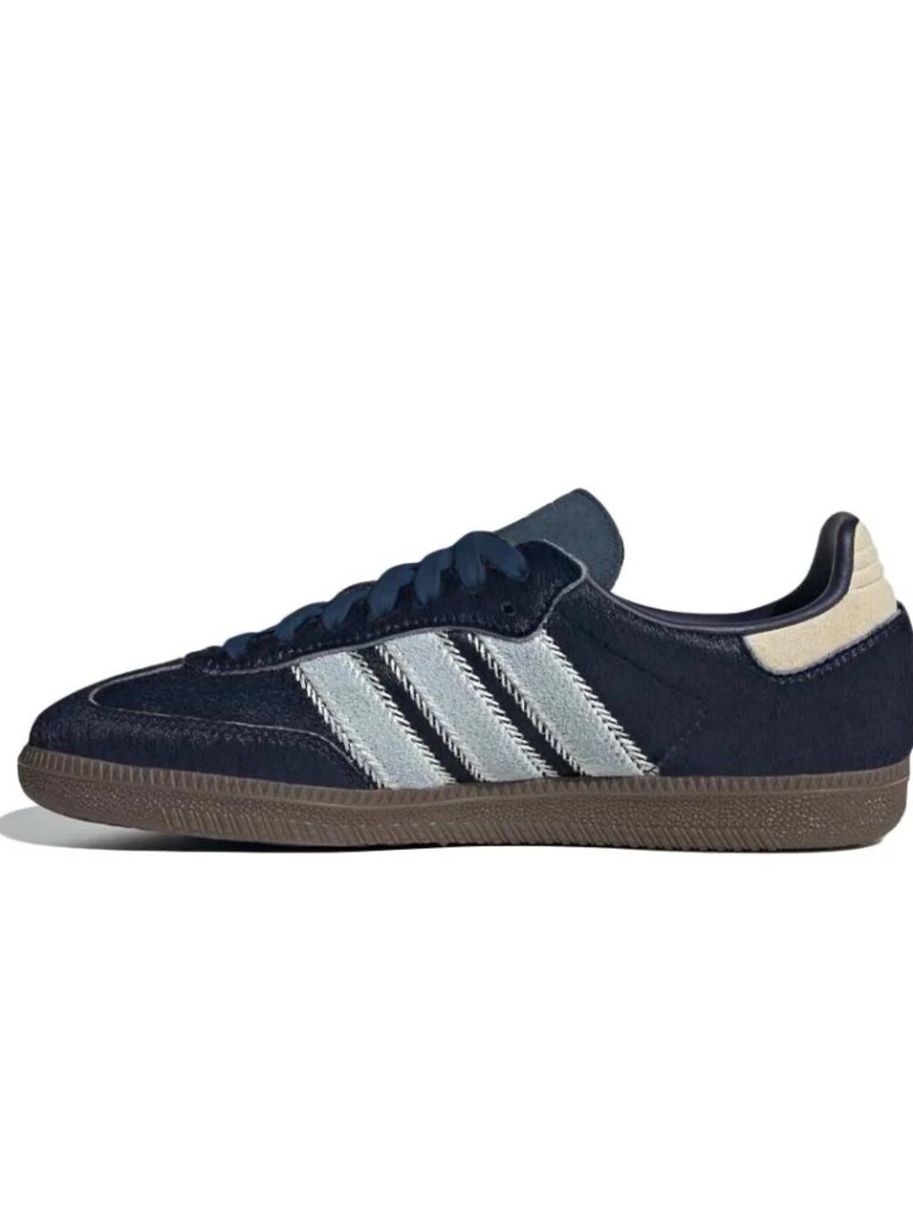 Adidas Samba Pony Hair Night Indigo JS3934 Shoes Mens US Size 10 NEW - Picture 12 of 15